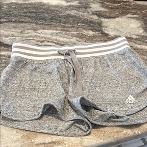 Adidas Gray Athletic Shorts